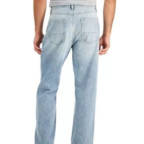 Sun + Stone Men's Relaxed-Fit Faded Jeans - Picture 3 of 7